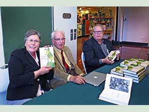Signing of a new Chicago Press book Darwin's Orchids - Then and Now.